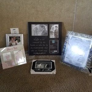 Wedding picture frame lot